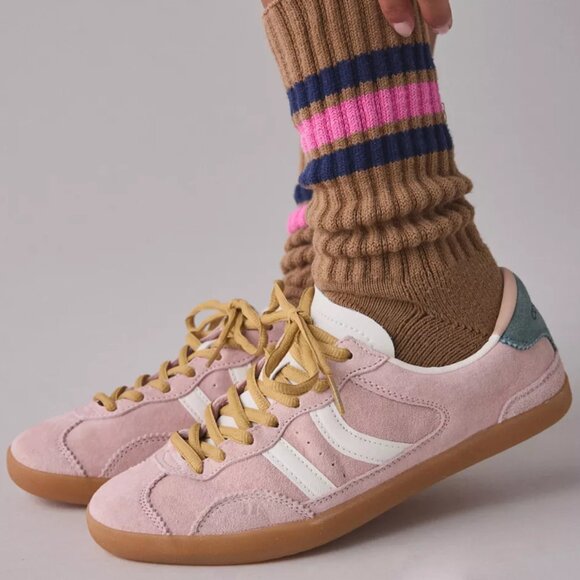 Coolway Kizuna Suede Sneaker Color: Nude - Picture 1 of 5